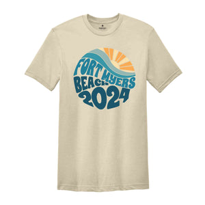 Fort Myers Beach 2024 Shirt, Summer Shirt, Beach Vacation Shirt, Summer Trip 2024 Shirt, Gift For Holiday, Family Vacation Shirts