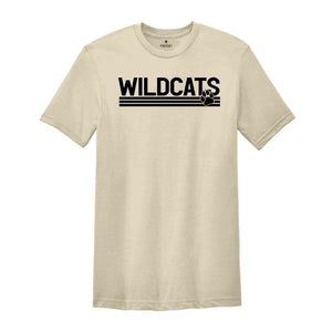 Team Mascot Wildcats Shirt, Wildcats Team Shirt, Wildcats Team Spirit Shirt, Wildcats Fan Shirt, School Spirit Shirt, Wildcats Mascot Shirt