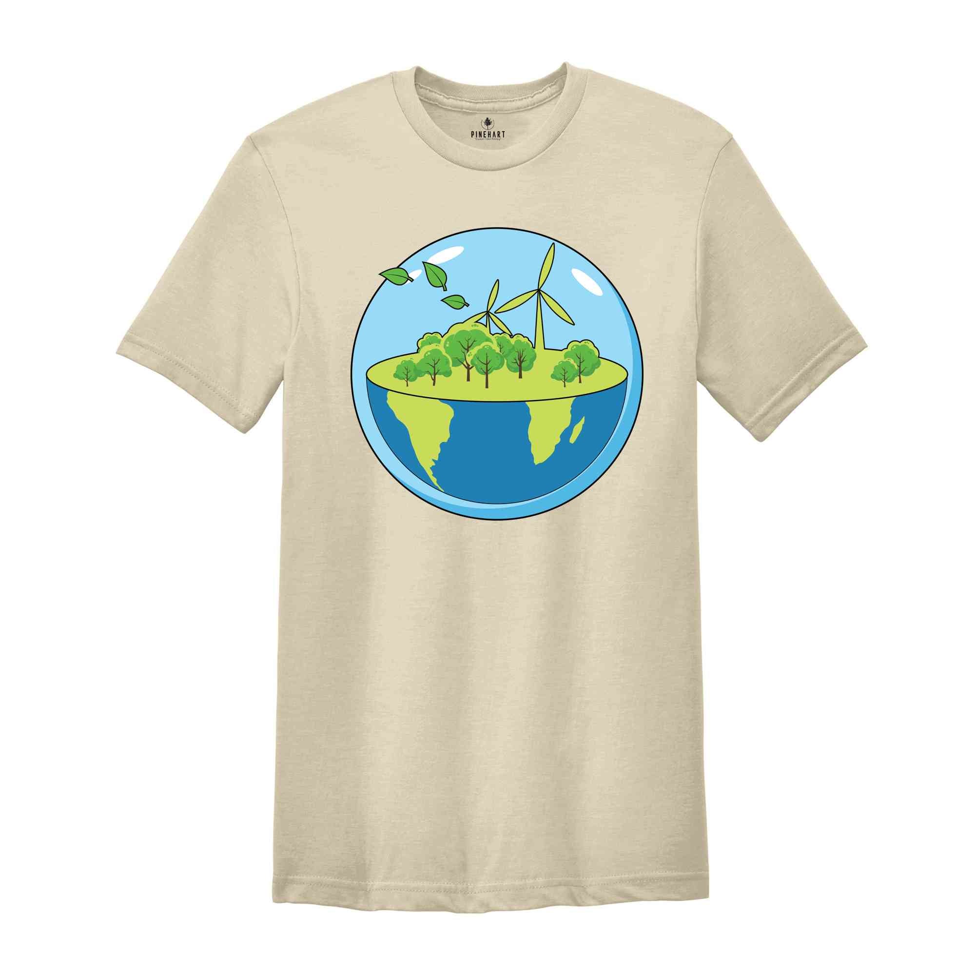 Save The World Shirt, World Earth Day Shirt, Ecology World Shirt, Save The Planet Shirt, Recycling Shirt, Inspirational Shirt