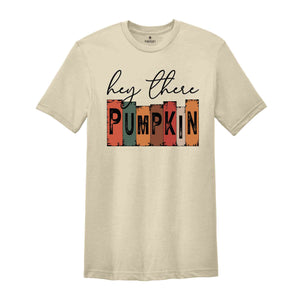 Hey There Pumpkin T-Shirt, Vintage Halloween Shirt, Pumpkin Shirt, Cute Fall Shirt, Halloween Gifts for Her