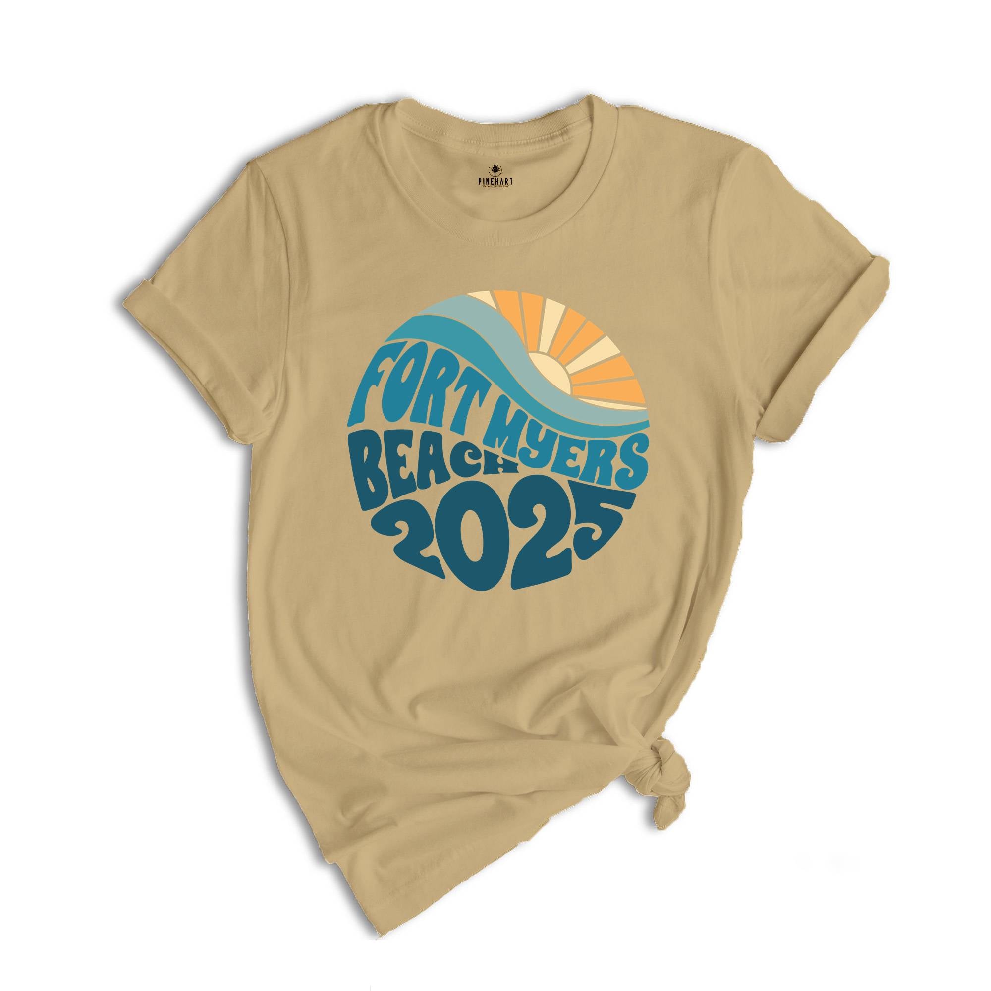 Fort Myers Beach 2025 Shirt, Summer Shirt, Beach Vacation Shirt, Summer Trip 2025 Shirt, Gift For Holiday, Family Vacation Shirts