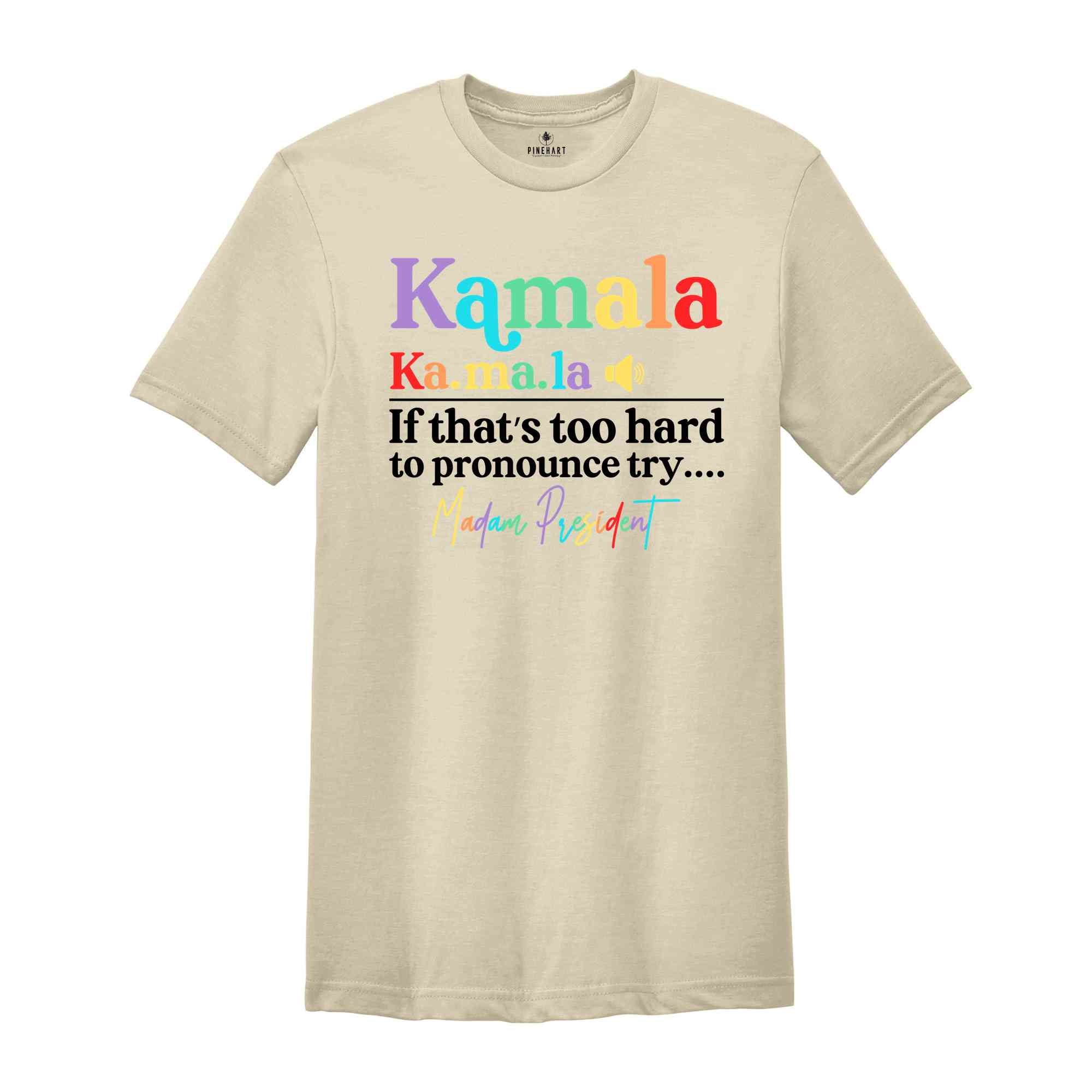 Madam President Shirt, Kamala Harris Shirt, Kamala 2024 Shirt, Political Shirt, Democrat Shirt, Harris For President, Kamala Shirt