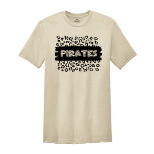 Team Mascot T-Shirt, Pirates Team Shirt, Pirates Football Tee, Pirates Fan Gift, Pirates School Shirt, Pirates School Spirit