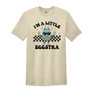 I'm A Little Eggstra Shirt, Retro Easter Shirt, Easter Mom Shirt, Boy Easter Shirt, Funny Easter Shirt, Christian Shirt