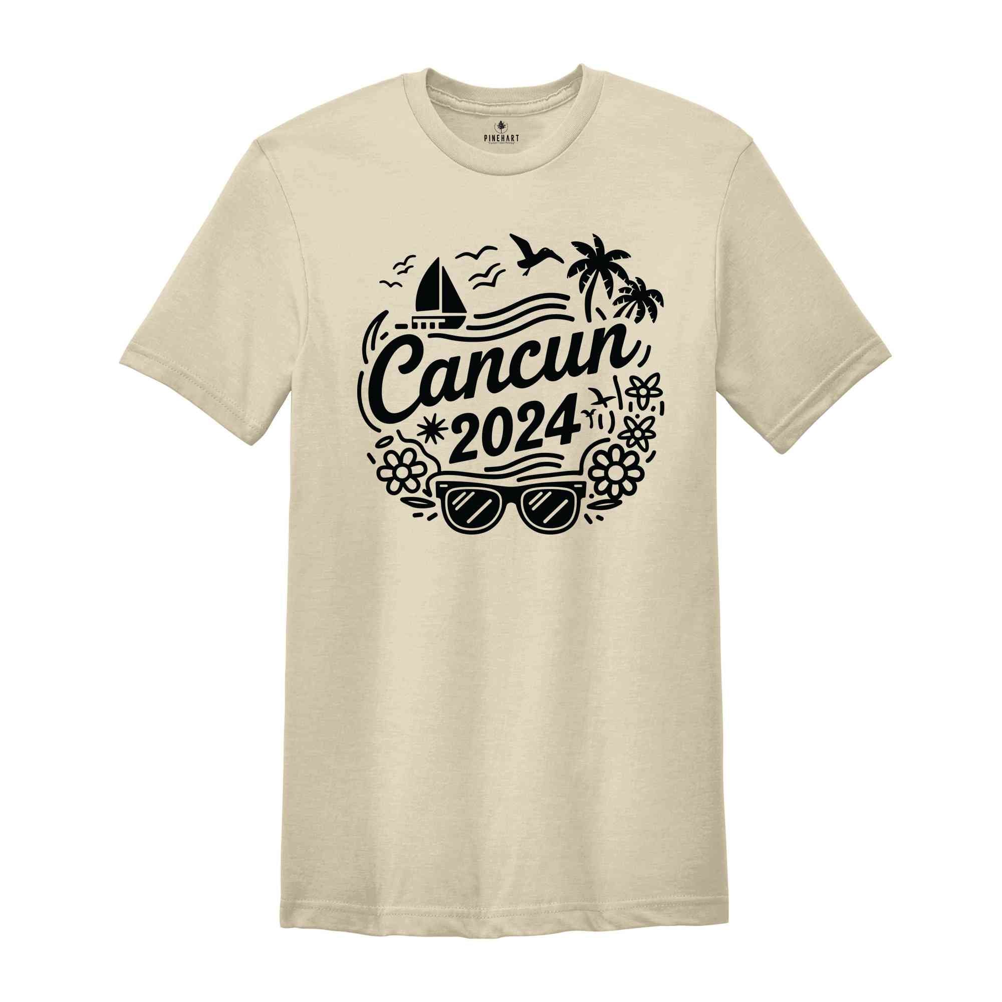 Cancun 2024 Shirt, Cancun Family Vacation Shirt, Cancun Vacation Shirt, Cancun Mexico Shirt, Mexico Shirt, Cancun Shirt