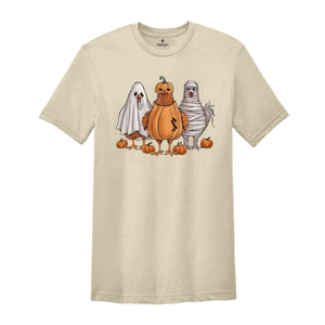 Halloween Chickers Shirt, Spooky Chickens Shirt, Halloween Chicken Shirt, Ghost Shirt, Haunted House Chickens Shirt