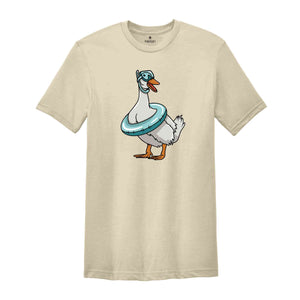 Swimming Duck Shirt, Cute Duck Shirt, Animal Lover Shirt, Duck Lover Shirt, Nature Lover Gift, Cute Animal Shirt, Duck Shirt, Goose Shirt