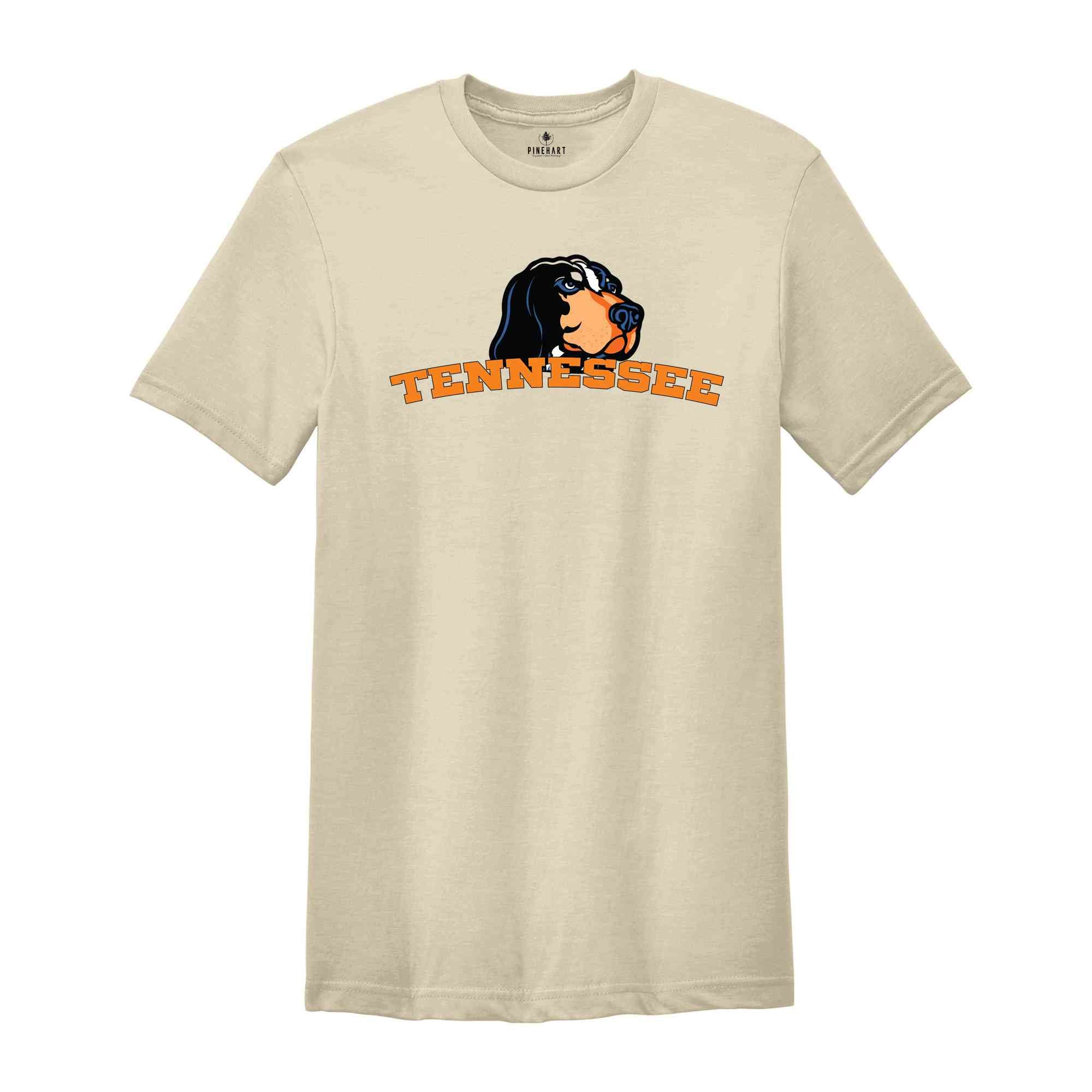 Team Mascot Shirt, Tennessee Shirt, Basketball Shirt, Tennessee Fan Shirt, Tennessee Team Shirt, Tennessee School Spirit, Tenessee T-shirt