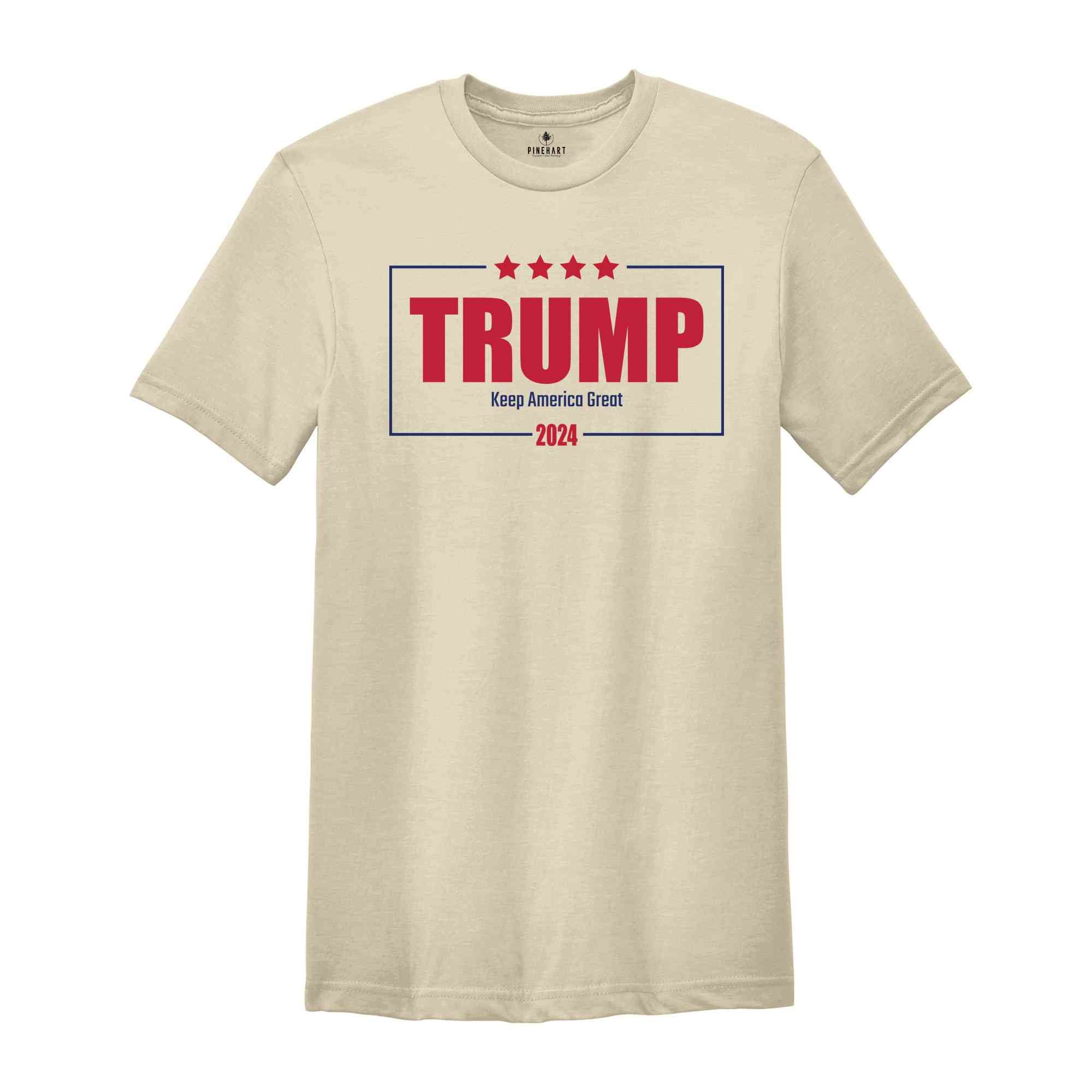 Trump Shirt, Keep America Great T-Shirt, Republican T-Shirt, Voting 2024 Shirt, MAGA Tee, Trump Election Tee, Political Shirt