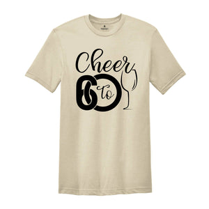 Cheer To 60th Birthday Shirt, Hello 60 T-Shirt, 1964 Birthday Tee, 60th Birthday Gift, Sixty And Fabulous, 1964 Birthday Gift