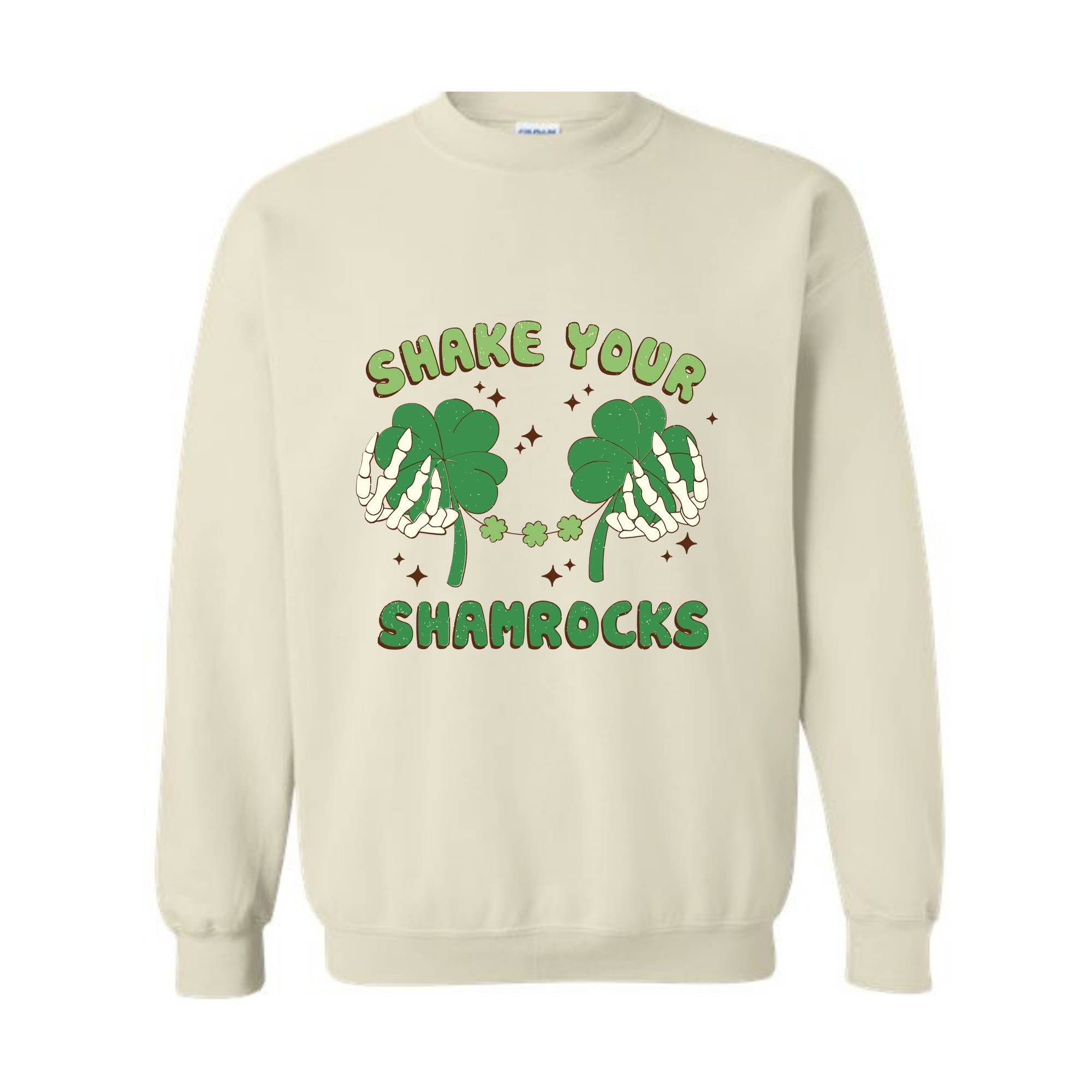 Shake Your Shamrock Sweatshirt, Funny St Paddy's Day Sweatshirt, Shake Your Shamrock Shirt, Cute Saint Patrick's Day Sweatshirt for Women