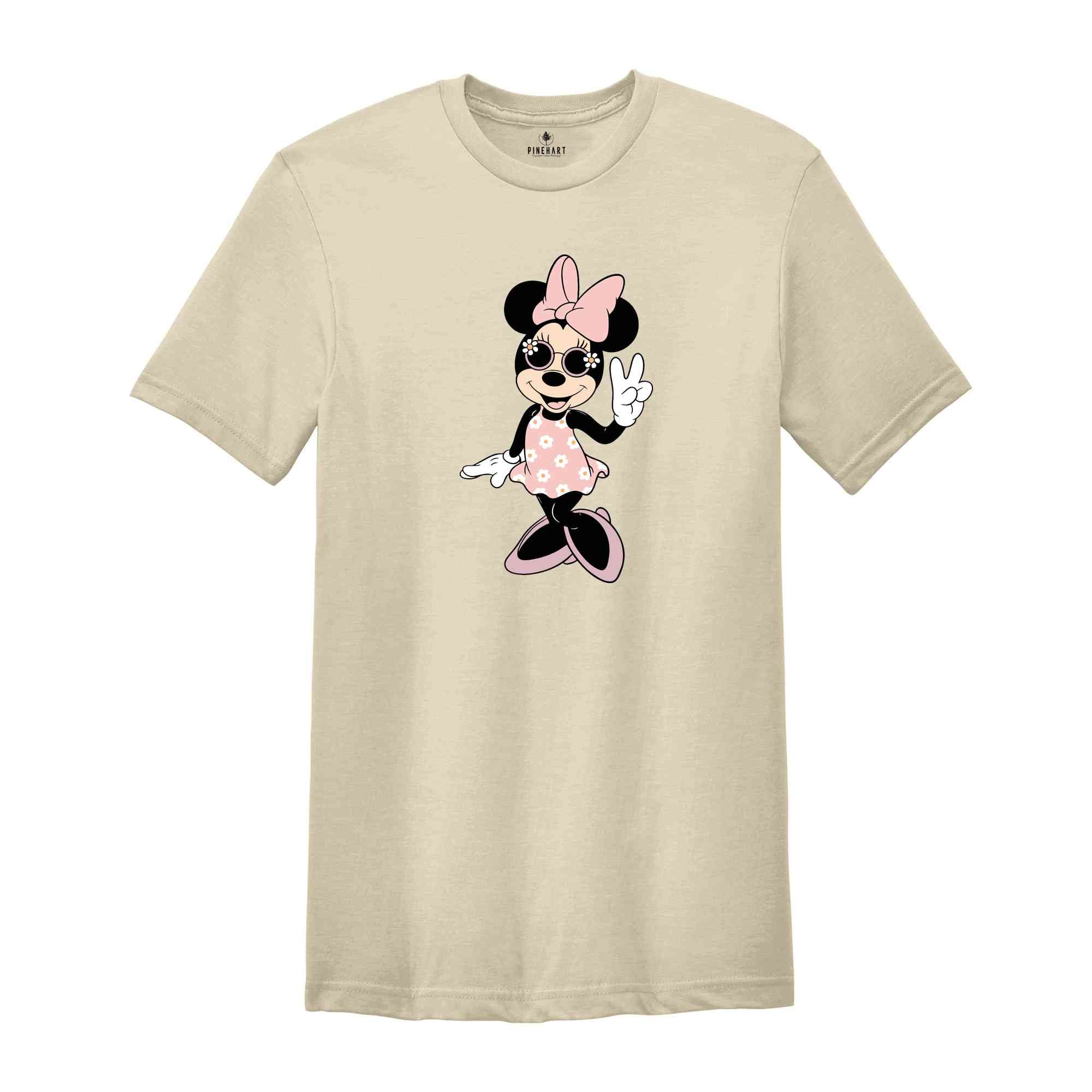 Minnie Summer Shirt, Disney Summer Shirt, Groovy Minnie Mouse Shirt, Cute Disney Shirt, Disney Trip Shirt, Summer Vacation Tee