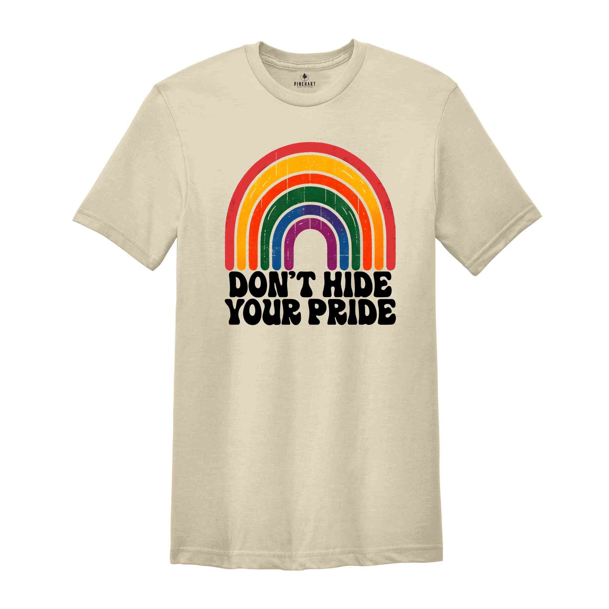 Pride Rainbow Shirt, Pride Ally Shirt, LGBTQ Shirt, Gay Shirt, Lesbian Shirt, Cute Pride Shirt, Pride Month Shirt, Love Is Love Shirt