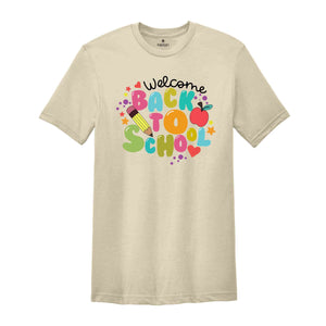 Welcome Back To School Shirt, Teacher Shirt, The Back To School Tour Shirt, Teacher Gift, Teacher Team Shirt Gift For Teacher Teacher Life