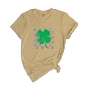 St Patrick's Shirt, Shamrock T Shirt, Retro Lucky Shirt, St Patricks Day Shirt, Retro Clover Shirt, Shamrock Day T-shirt, St Patrick's Gift