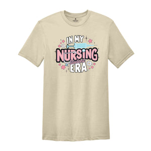 In My Nursing Student Era Shirt, Nurse T-shirt, Nursing Graduation Gift, Custom Nurse Shirt, Nursing School Tee, Gift For Nurse