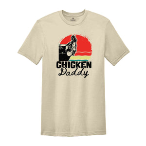 Chicken Daddy T-Shirt, Funny Dad's Birthday Gifts, Father's Day Shirt, Chicken Lover Shirt, Gifts For Father's Day