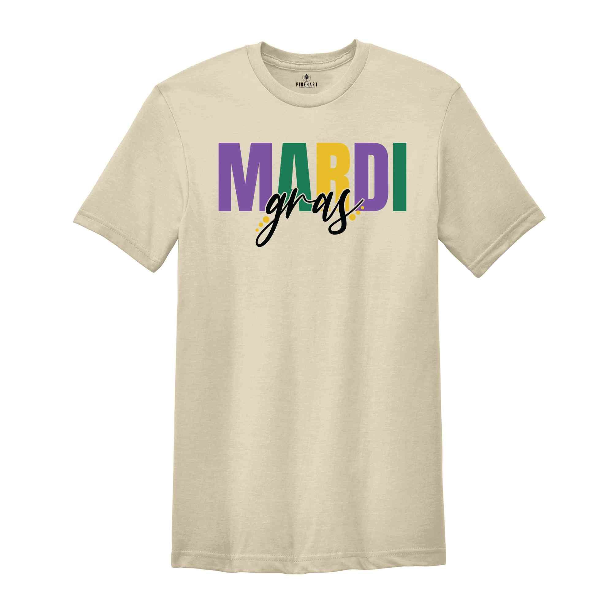 Mardi Gras Shirt, New Orleans Tee, Fleur De Lis Shirt, Fat Tuesday Shirt, Carnival Mardi Gras T-Shirt, NOLA Shirt