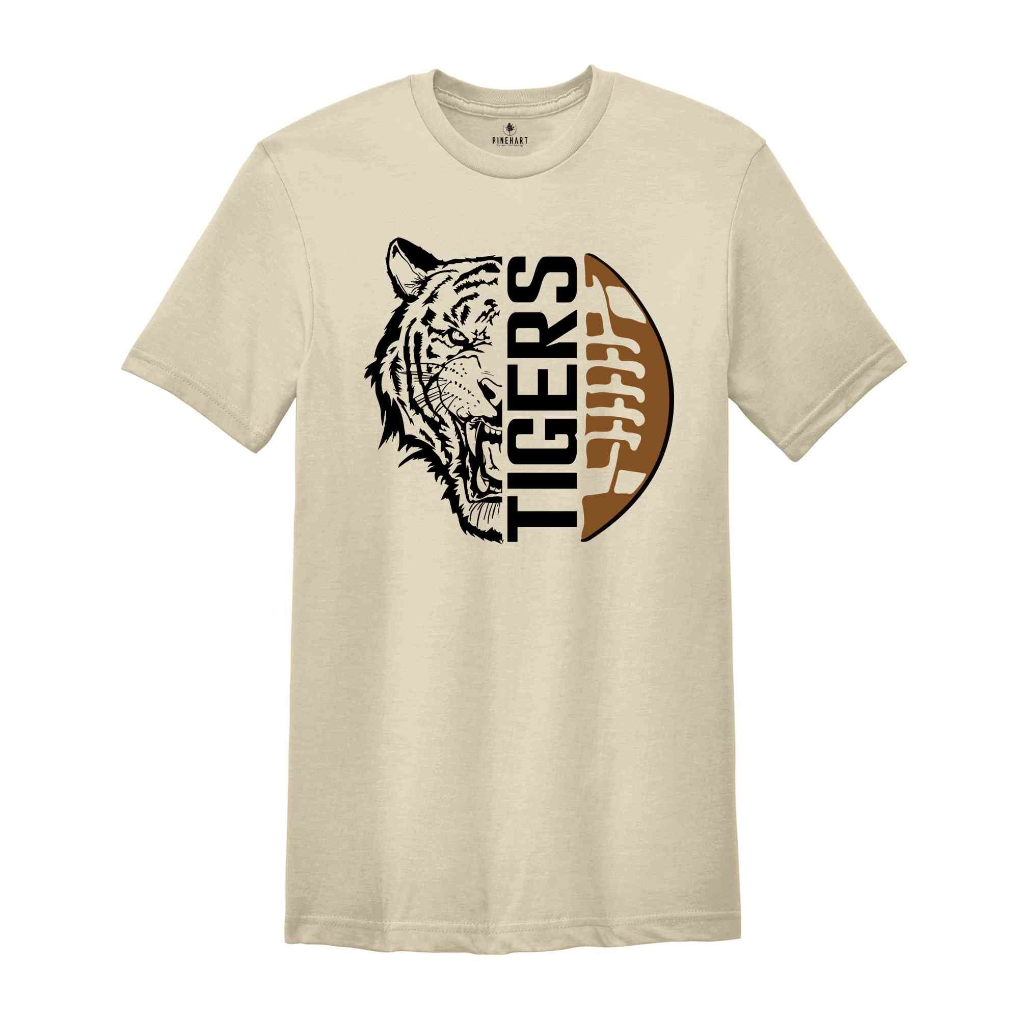 Tigers-Designed Shirt, Go Tigers Game Day Shirt, Team Spirit Shirt, Tiger Spirit Shirt, Team Mascot Shirt, Tiger Tee