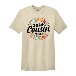 Warning 2024 Cousin Trip In Progress Shirt, Cousin Trip 2024 Shirt, Summer Cousin Shirt, Cousin Beach Tees