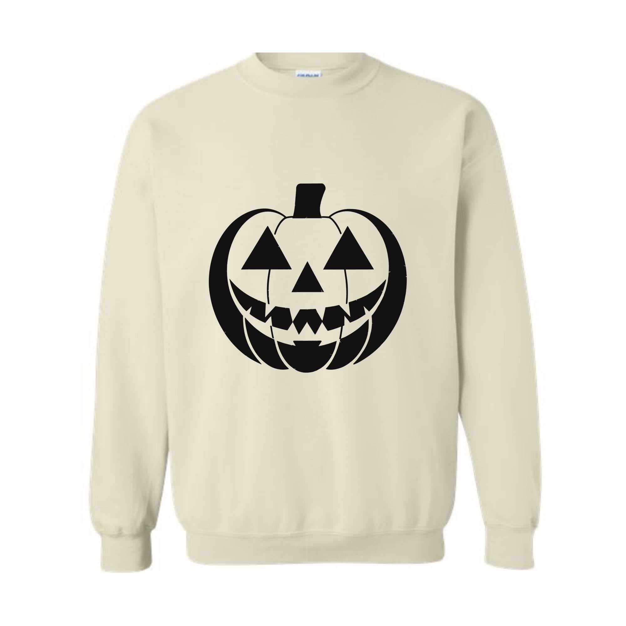 Halloween Sweatshirt, Pumpkin Face Crewneck, Funny Halloween crewneck, Jack O Lantern, Spooky Sweatshirt, Halloween Monster Sweater