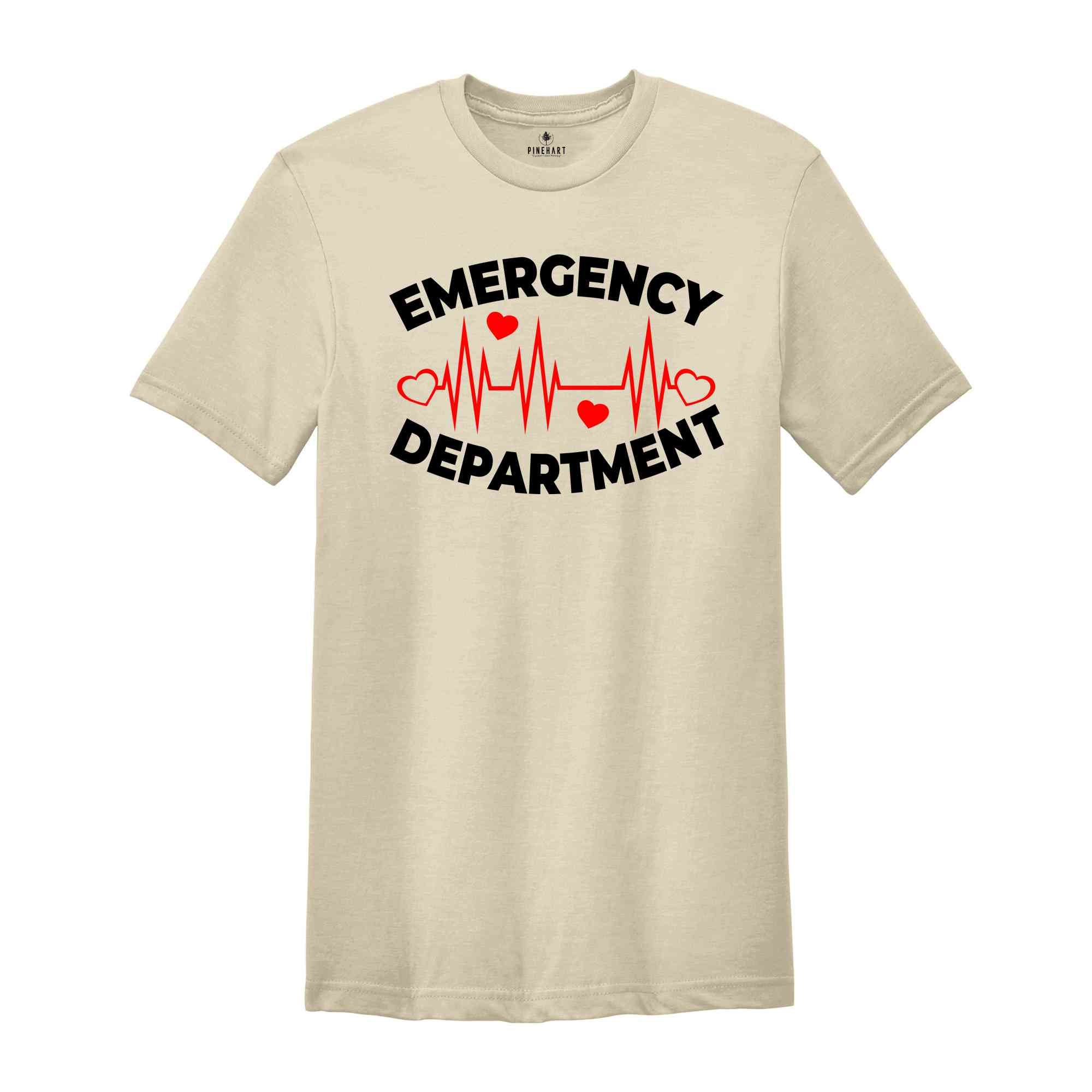 Emergency Department Nurse Shirt, ER Nurse Shirt, Emergency Medicine Nurse, Emergency Nurse Gift, ER Technician Shirt