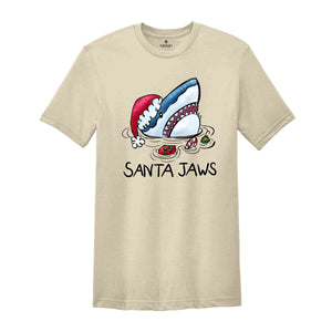 Santa Jaws Shirt, Christmas Shirts, Santa Claus Shirts, Christmas Gifts, Christmas Family Shirt, Christmas Vibe Tee