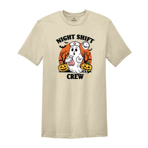 Night Shift Crew Shirt, Halloween Nurse T-Shirt, Boo Boo Crew Shirt, Halloween Nursing Shirt, Team Night Shift, Nurse Team Tee