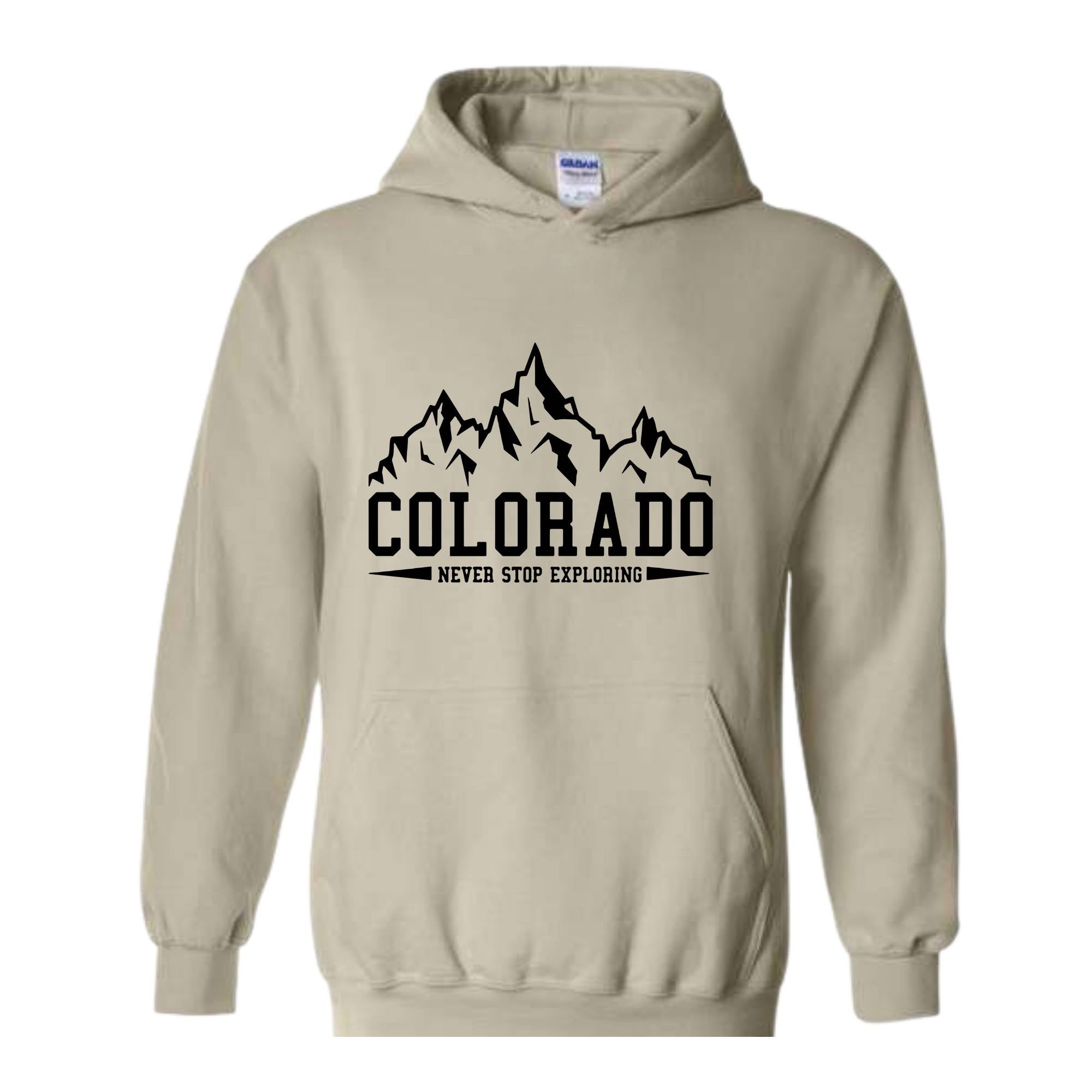 Colorado Gift, Colorado Sweatshirt, Colorado State, Colorado Hoodie, Colorado Sweater, Mountain Sweatshirt, Colorado Shirt, Adventure Tee