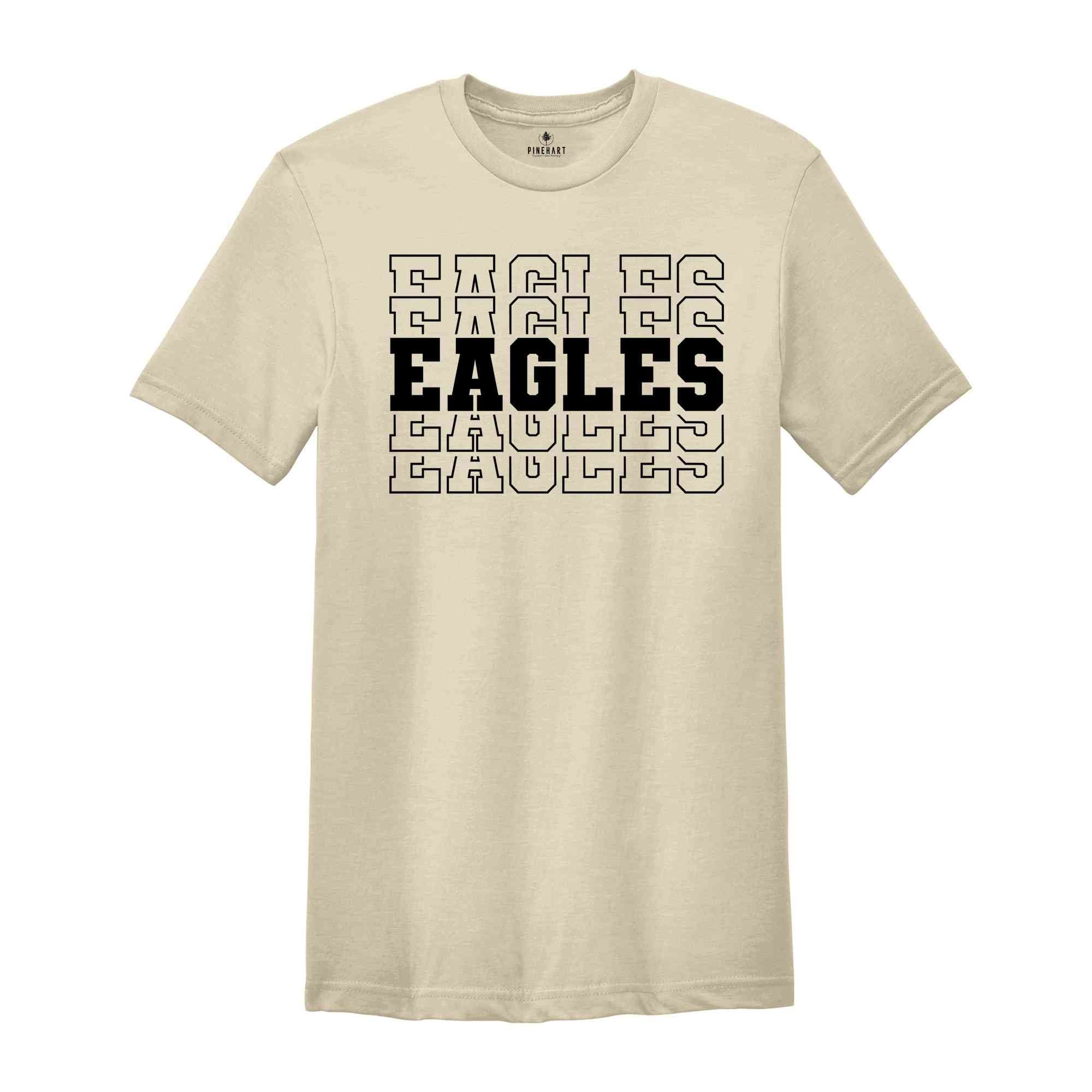 Team Mascot Shirt, Eagles Team Shirt, Eagles Football Shirt, Eagles Fan Shirt, Eagles School Shirt, Eagles School Spirit, Eagle Mascot Shirt