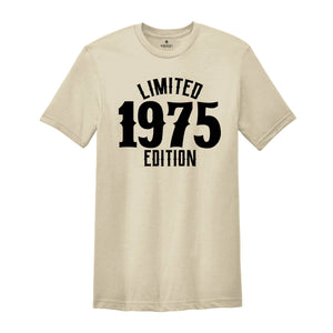 49th Birthday Shirt, Limited 1975 Edition Shirt, 49 Years Old Shirt, 49 Years Old Birthday Gift, 1975 Birthday Gift, 49th Birthday Party