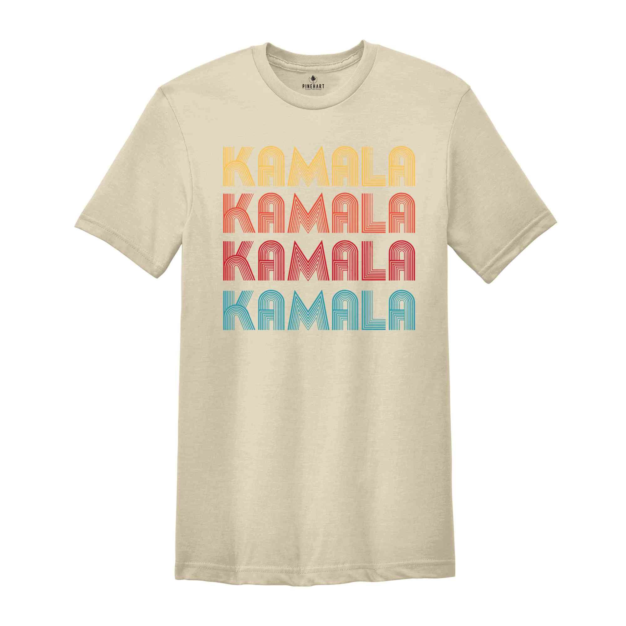 Kamala Shirt, Kamala Harris T-Shirt, Retro Kamala Shirt, Elections Tee, Kamala Harris For The People, Kamala Harris 2024 Election Gifts