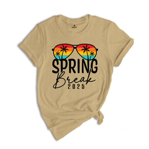 Spring Break 2025 Shirt, Family Beach Shirt, Vacation Shirt, Family Trip Shirt, Friends Trip Shirt, Cruise Squad 2025 Summer Shirt