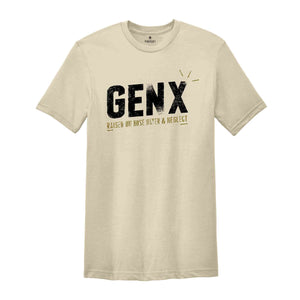 Gen X Raised On Hose Water And Neglect Shirt, Sarcastic Shirt, Funny Quotes Shirt, Vintage Inspired Shirt, Gift For Her, Funny Women Shirt