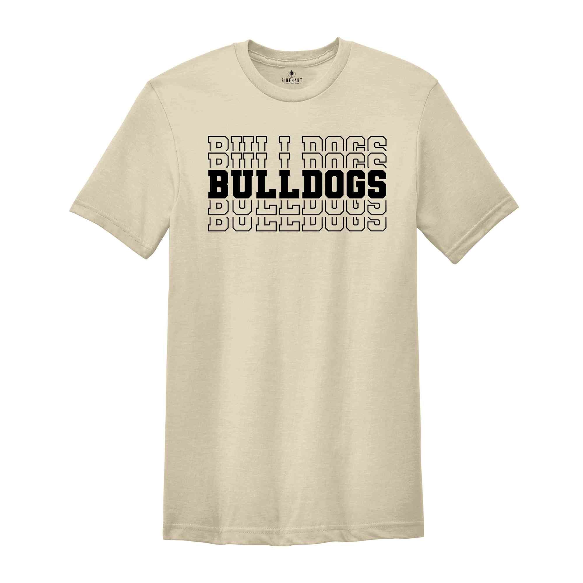 Team Mascot Shirt, Bulldogs Team Shirt, Bulldogs Team Spirit Shirt, Bulldogs Fan Shirt, Bulldogs School Shirt, Bulldogs School Spirit