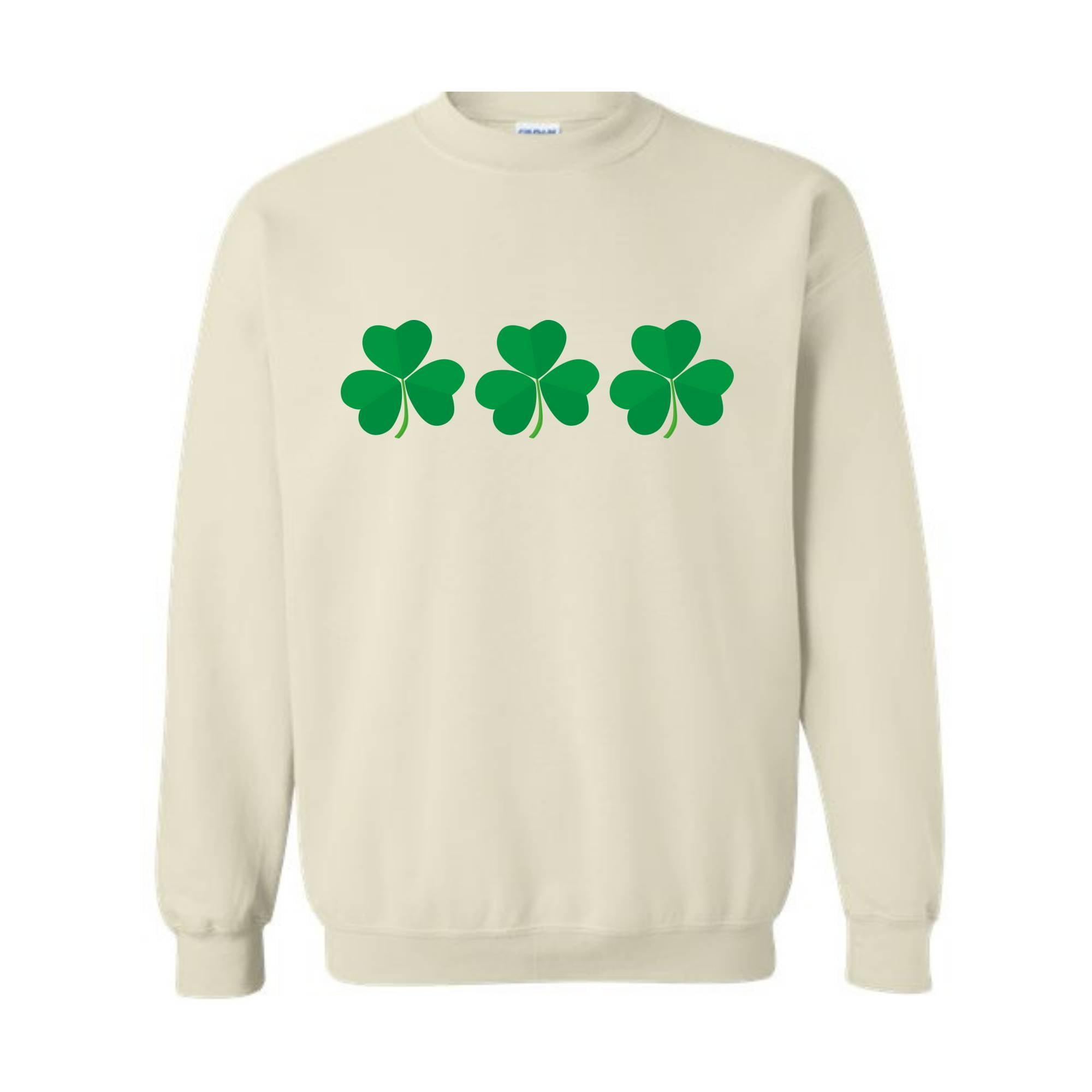 Shamrock St Patrick's Day Sweatshirt, St Patricks Hoodie, St Patrick's Day Gift, Shamrock Hoodie, Lucky Sweatshirt, Lucky Irish Hoodie