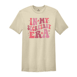 In My Secretary Era Shirt, Secretary Shirt, Office Shirt, Office Gift, New Job Shirt, Funny Secretary Shirt, Secretary Mode Shirt