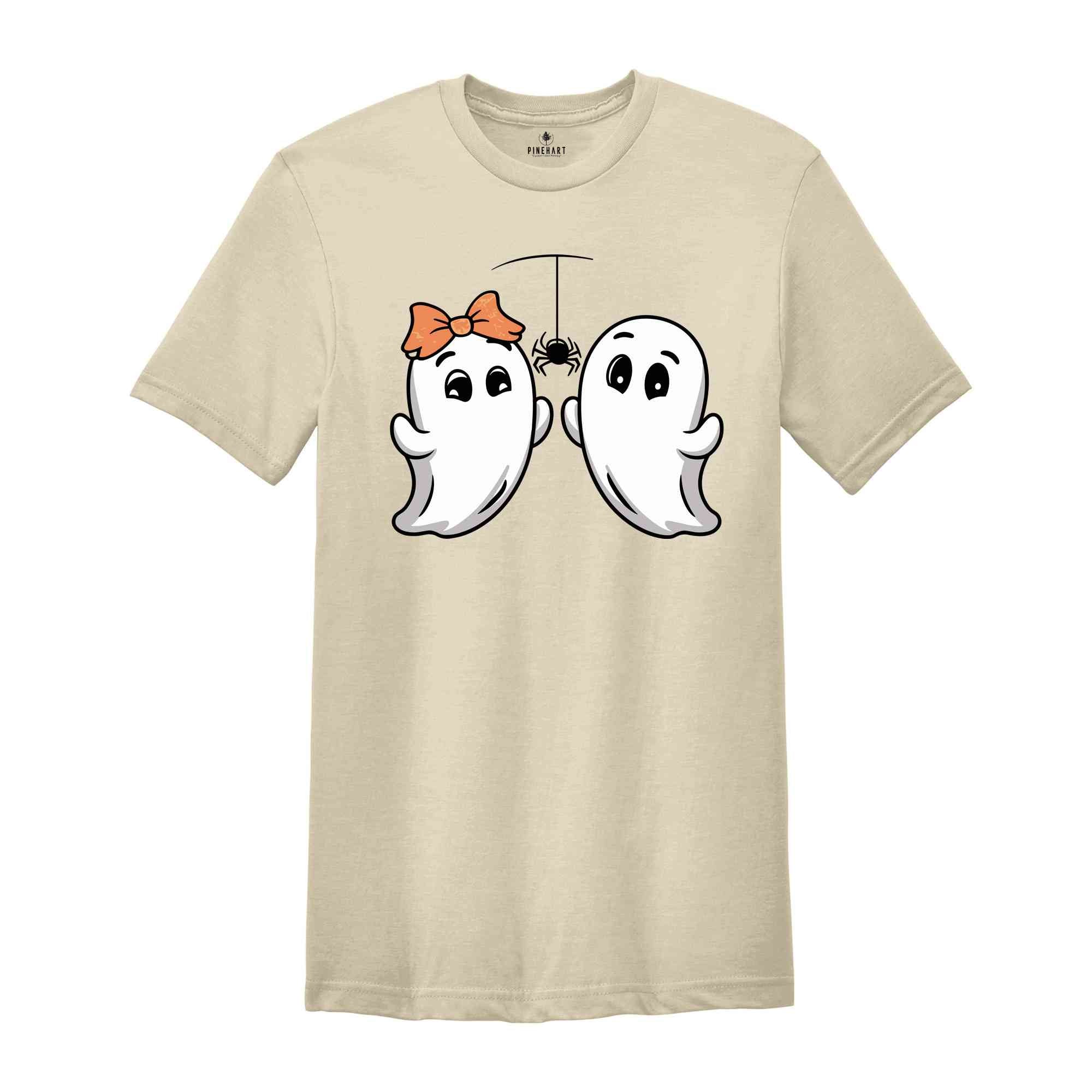 Cute Halloween Shirt, Ghost Shirt, Spooky Halloween Shirt, Cute Halloween Shirt, Retro Spooky Season Shirt, Halloween Lover Gift