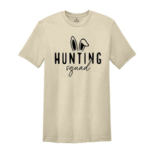 Hunting Squad Shirt, Easter Vibes Shirt, Bunny Shirt, Cute Easter Shirt, Easter 2024, Happy Easter Shirt, Easter Bunny Shirt