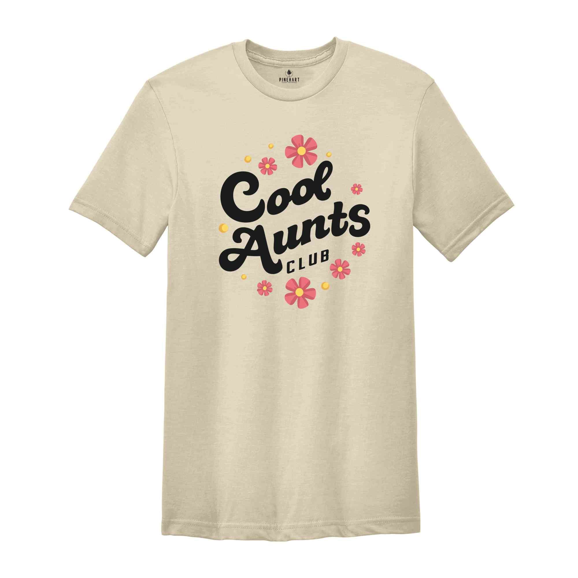 Cool Aunts Club Shirt, Cool Aunts Shirt, Favorite Aunt Shirt, Cool Aunt Gift from Niece, New Aunt Shirt, Funny Cool Aunt Shirt