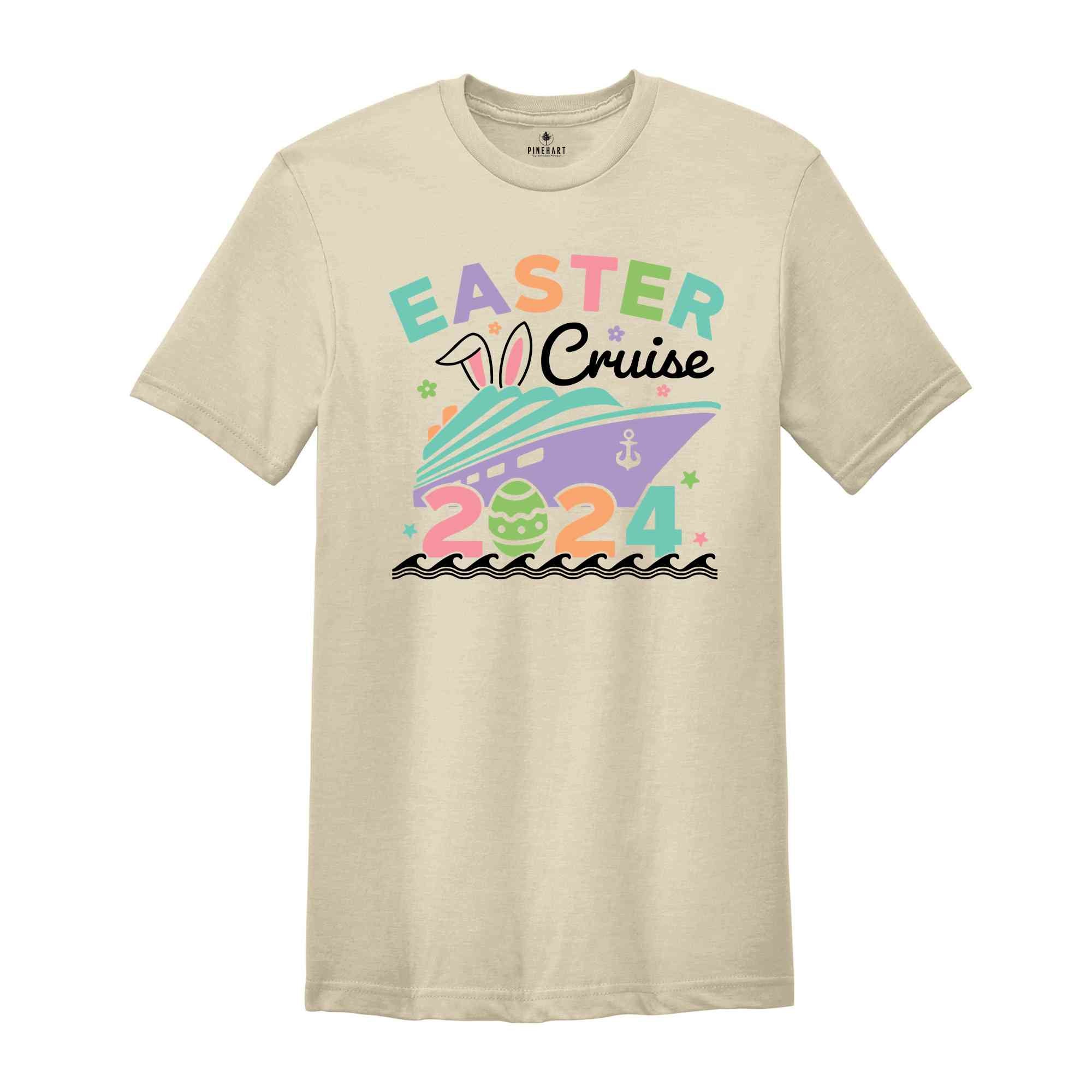 Easter Cruise 2024 Shirt, Easter Trip Shirt, Funny Easter Cruise Shirt, Bunny Shirt Family Cruise Easter 2024, Matching Family Easter Shirt