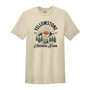 Yellowstone Shirt, Yellowstone National Park T-Shirt, Matching Family Vacation Tee, Camping Crew Shirt, Road Trip Gifts