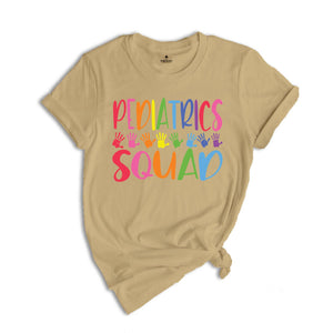 Pediatrics Squad Shirt, Child Life Specialist, Pediatric Shirt, Nursing School Shirt, School Nurse, Future Nurse, Pediatrics Shirt