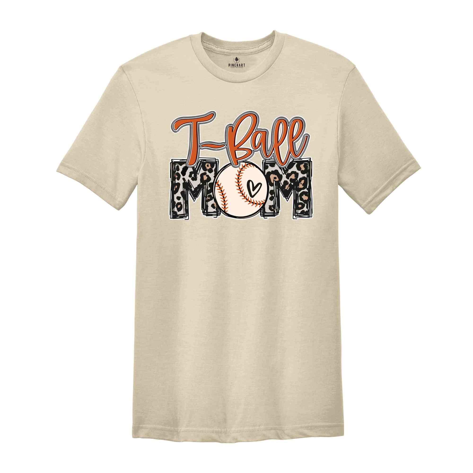 T Ball Mom Shirt, T Ball Gifts for Mom, Mom Shirt, Leopard Ball Shirt, TBall Mom Shirt, Mother’s Day Gift, Mama Shirt