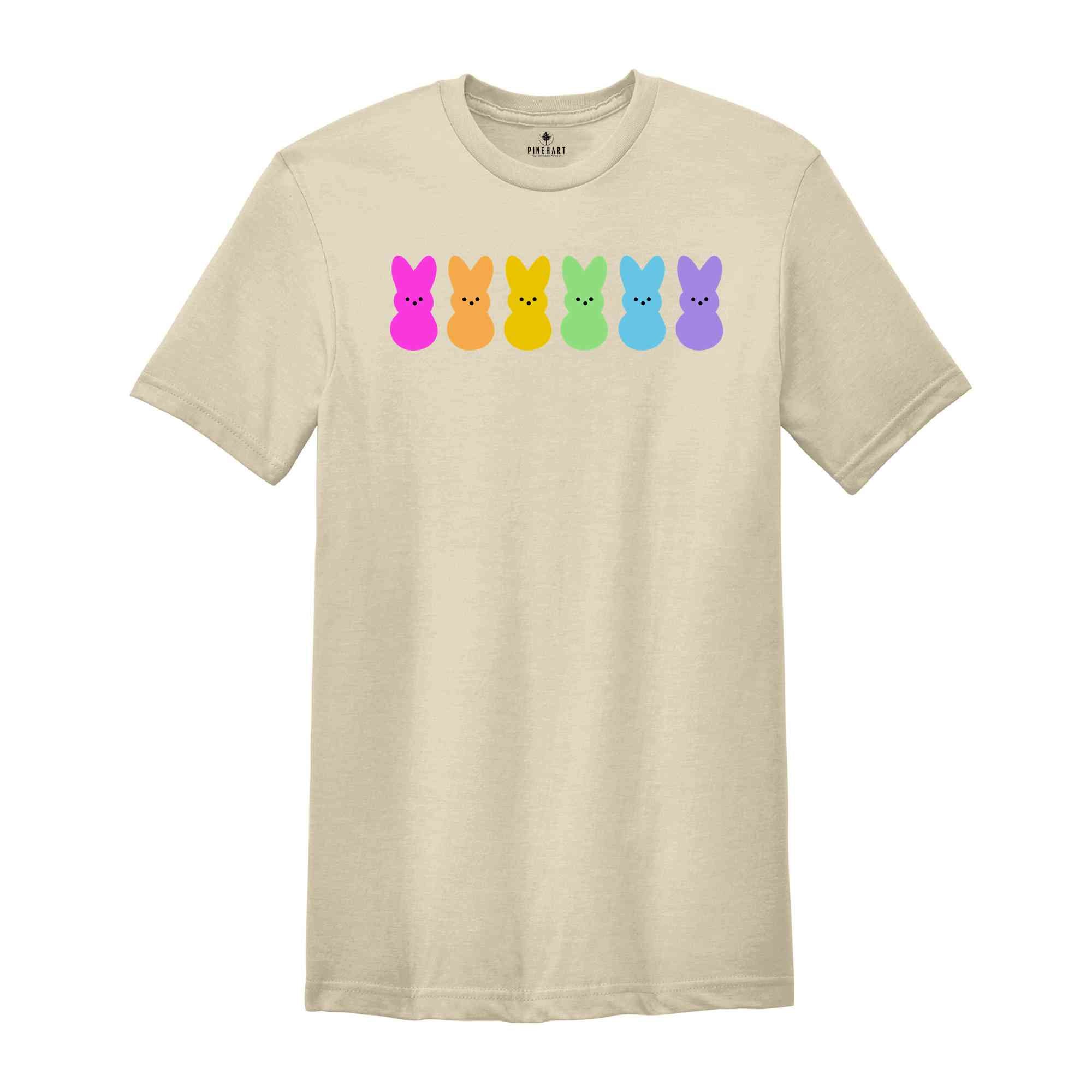 Easter Bunny Peeps Shirt, Easter Shirt, Cute Easter Shirt, Kids Easter Shirt, Trendy Peeps Shirt, Bunny Easter Shirt