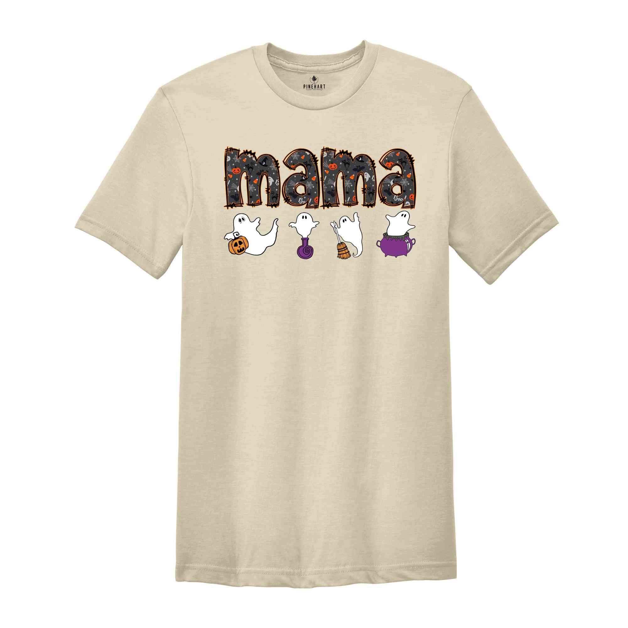 Halloween Mama Shirt, Spooky Mama Shirt, Custom Spooky Shirt, Spooky Mom Shirt, Halloween Shirt Gift, Spook Season Shirt