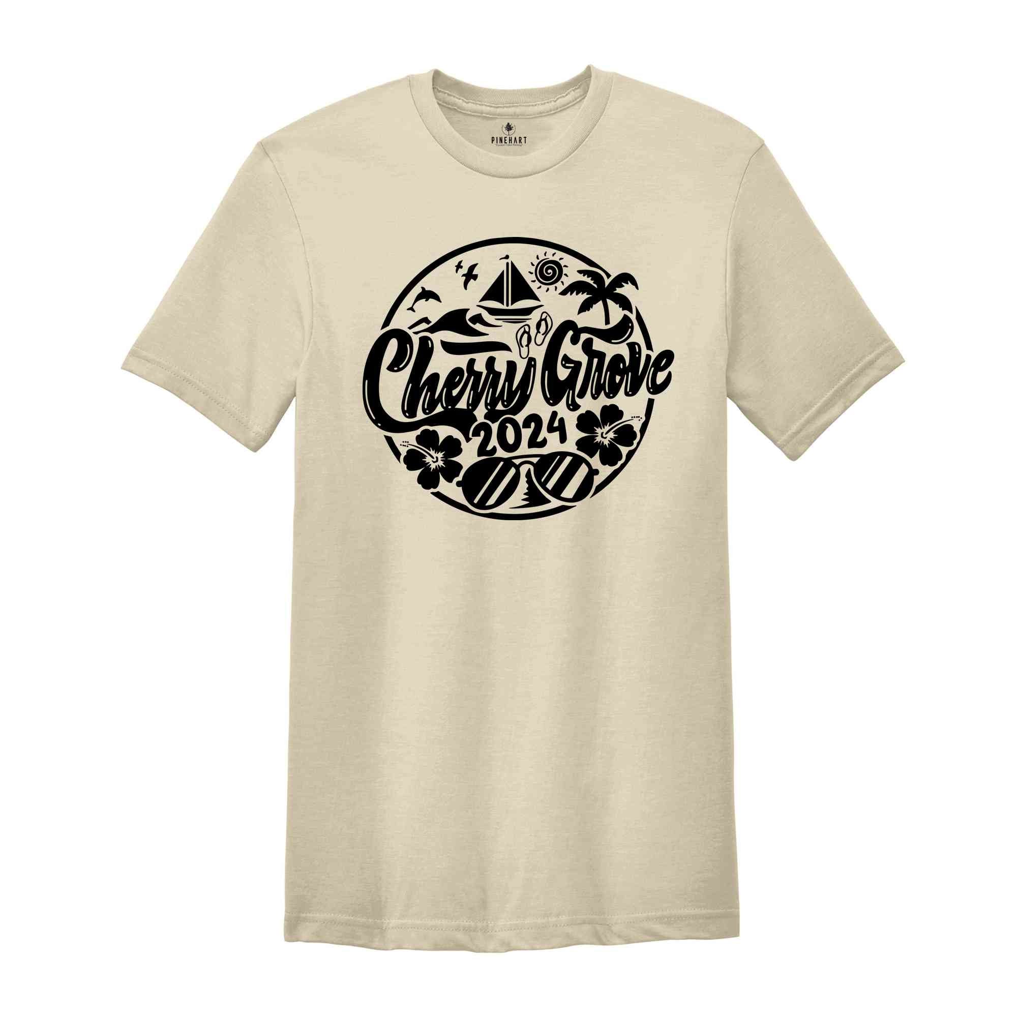 Cherry Grove 2024 Shirt, Cherry Grove Lover T-Shirt, Cherry Grove Fan, Cherry Grove Beach Shirt, Cherry Grove Holiday Shirt, Summer Beach