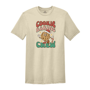 Cookie Baking Crew Shirt, Cute Christmas Shirt, Christmas Party, Holiday Gift, Cookie Shirt, Christmas Crew Shirt, Retro Xmas Shirt