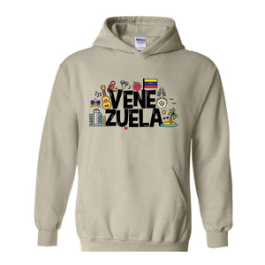 Venezuela Sweatshirt, Libre Latinx Hoodie, Venezuelan Flag Hoodie, Traveler Hoodie, Pride Hoodie, Latino Flag Gift, Chingona Tee