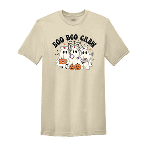 Boo Boo Crew Shirt, Ghost Nurse Shirt, Nurse Life Shirt, Halloween Ghost Shirt, Spooky Season Shirt, Boo Shirt, Cute Ghost Shirt, Spooky Tee